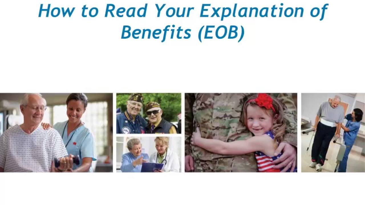 tricare explanation of benefits