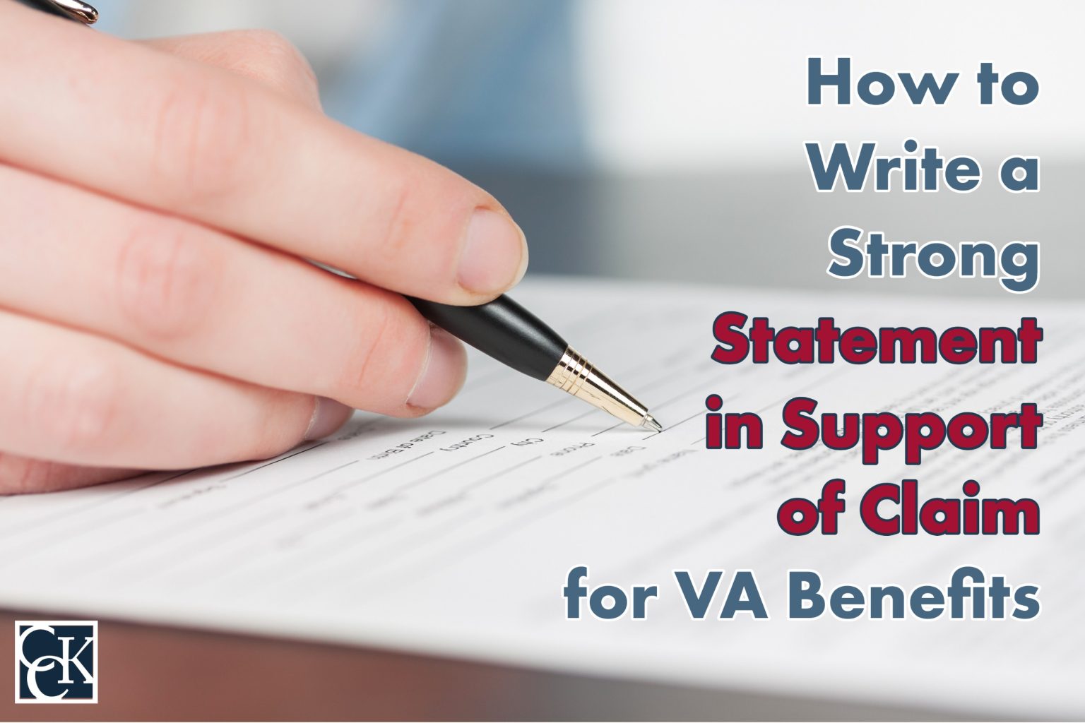 The VA Statement of Benefits, Your Well-Deserved Rewards