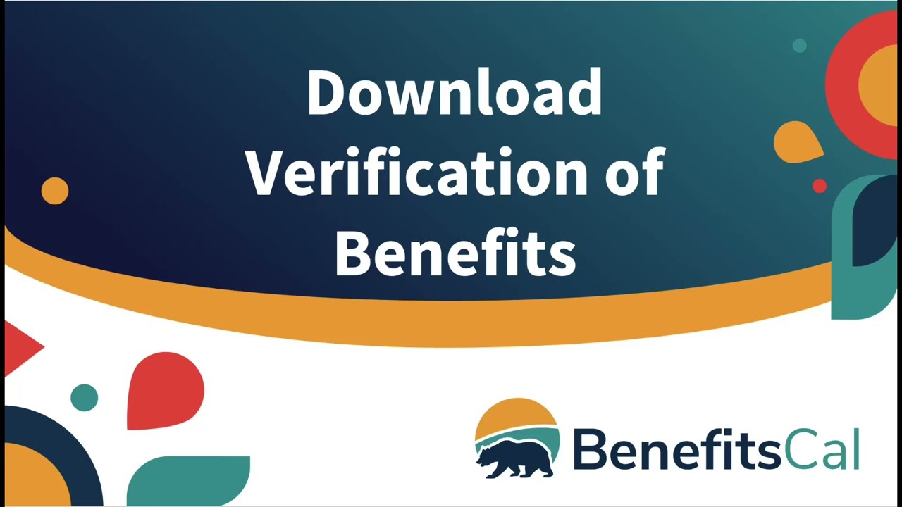 verification of benefits