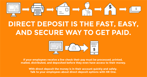 what are the benefits of using direct deposit