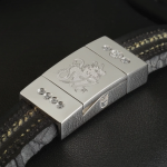 Bracelets were made from the tires of Michael Schumacher’s car, their price is over $10,000 Bracelets
