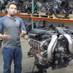 Disassembly of the Mercedes V8 engine from the ML550 showed deep marks on the cylinder walls. Mercedes V8 engine