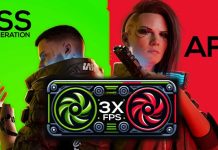 Frame generation technologies in Nvidia DLSS 3 and AMD FSR 3 forced to work together Nvidia DLSS 3 and AMD FSR 3