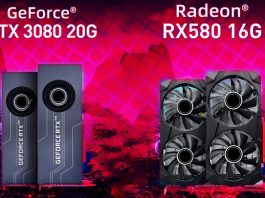 RTX 3080 20GB and Radeon RX 580 16GB have already been created RTX 3080 20GB and Radeon RX 580