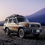Toyota Land Cruiser 70 Series presented in Modelista version Toyota Land Cruiser 70