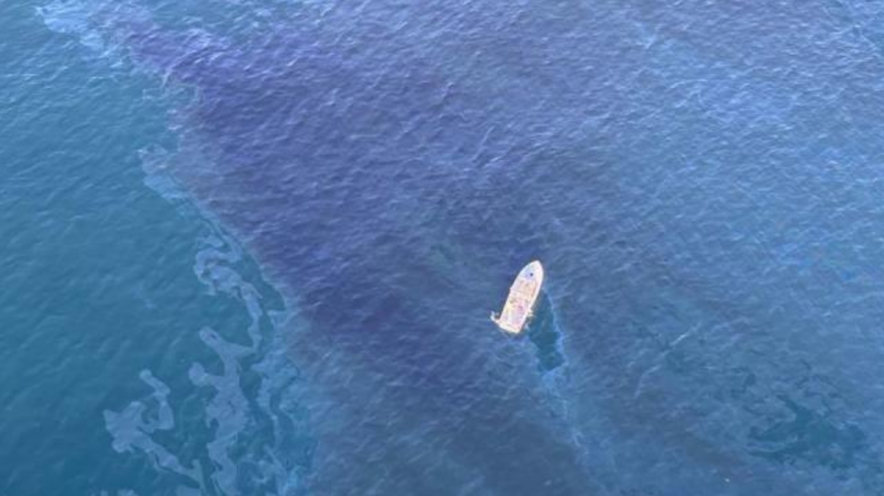 About 85 gallons of oil product recovered after oil sheen spotted near Southern California Huntington Beach
