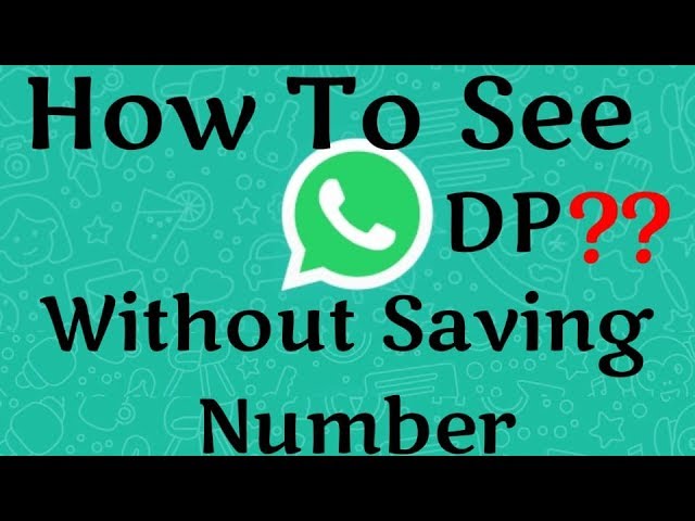 Checking Unknown WhatsApp DPs Without Saving Numbers