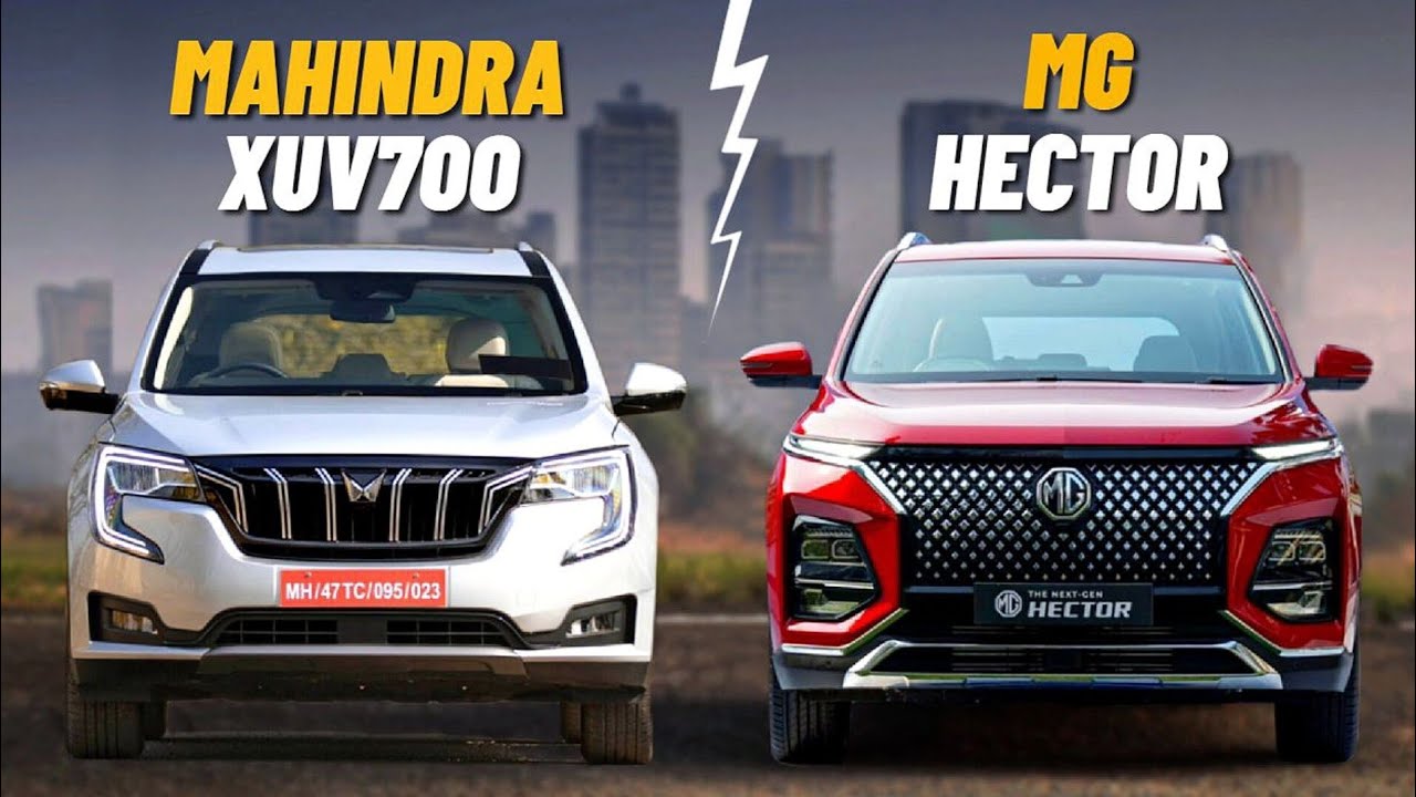 MG Hector Style vs Mahindra XUV700 MX 5-seater