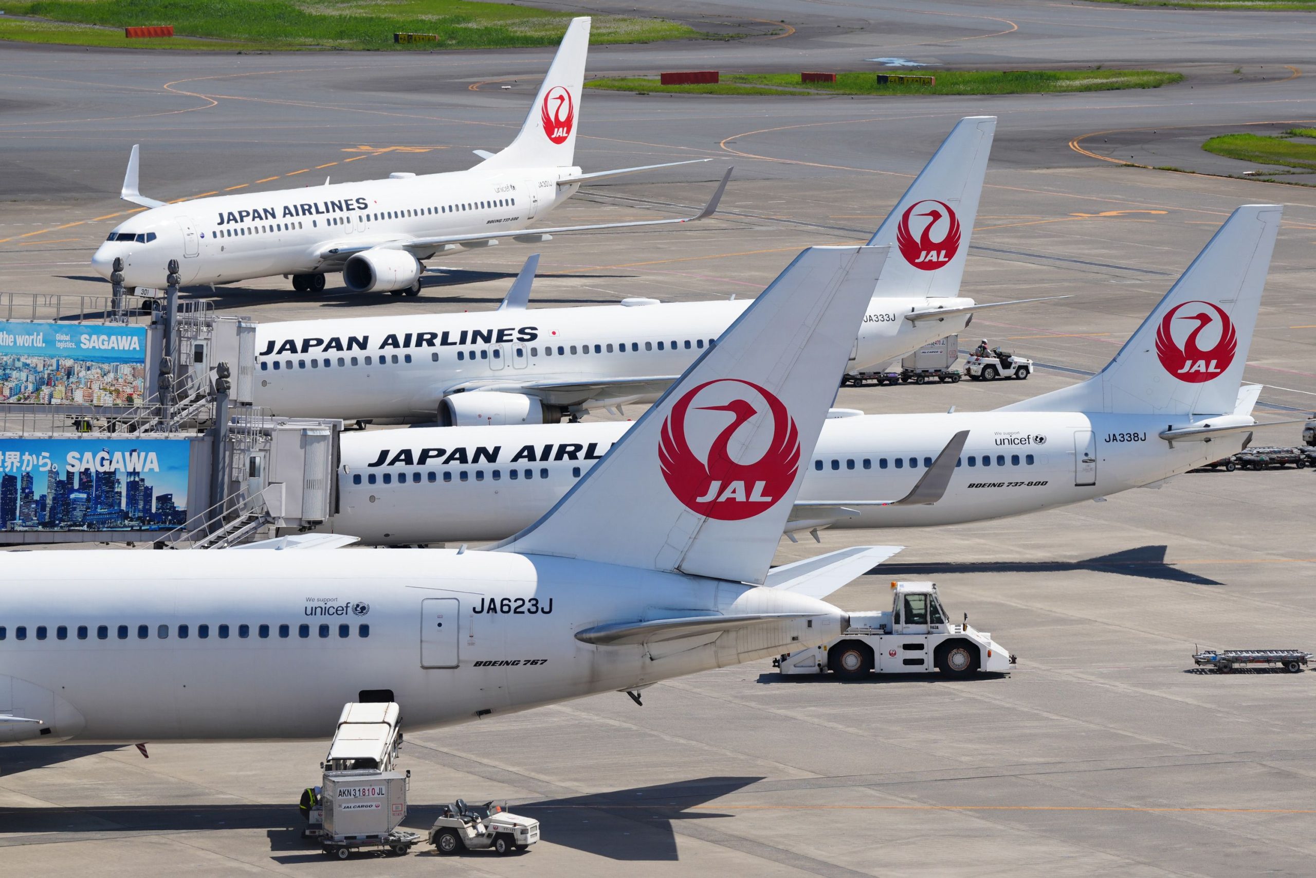 Japan Airlines Takes Flight
