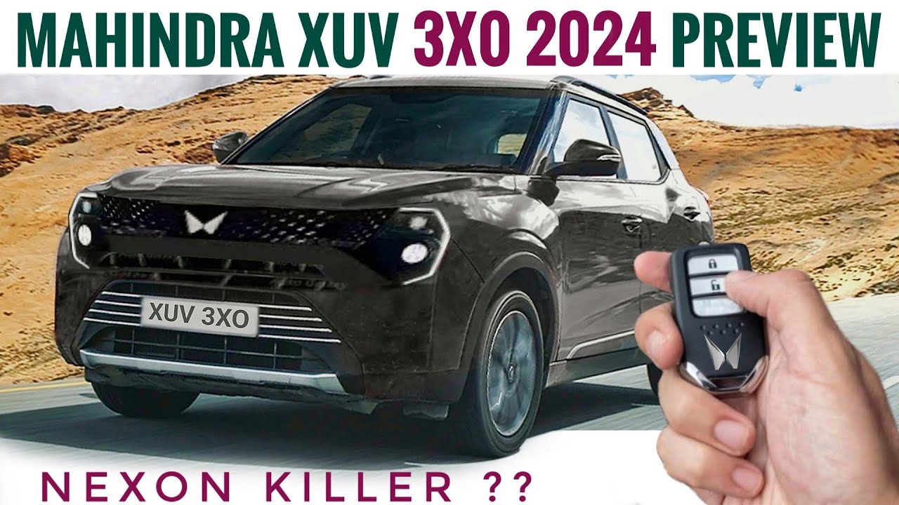 Mahindra XUV 3XO (XUV300 Facelift): Unveiled with a Fresh Look and ...