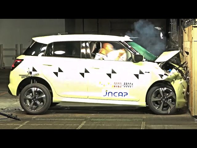 Maruti Suzuki Swift Undergoes JNCAP Crash Testing