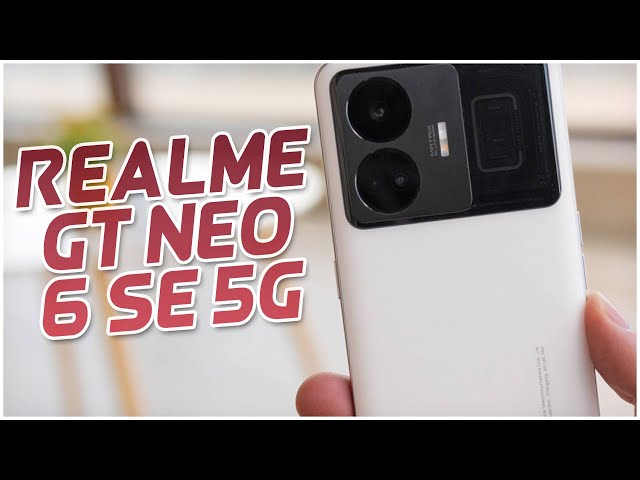Realme GT Neo 6 SE Unveils Sleek