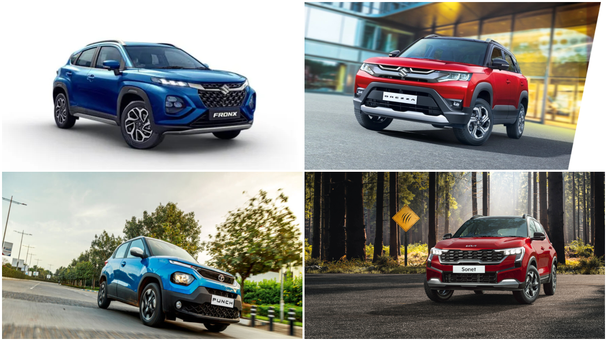 Timeframes for Subcompact SUVs in April 2024