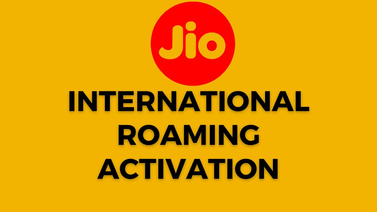 Jio International Roaming