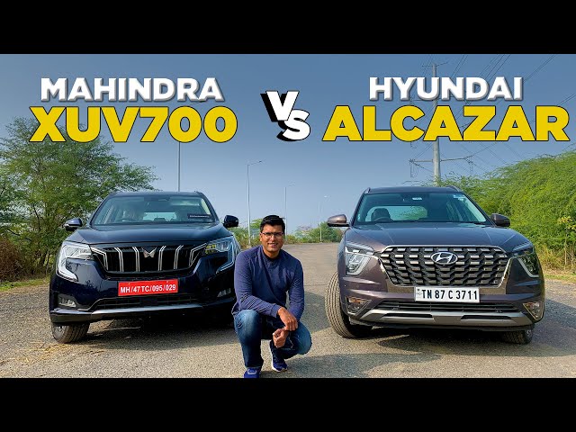 Mahindra XUV700 AX5 Select vs. Hyundai Alcazar Prestige