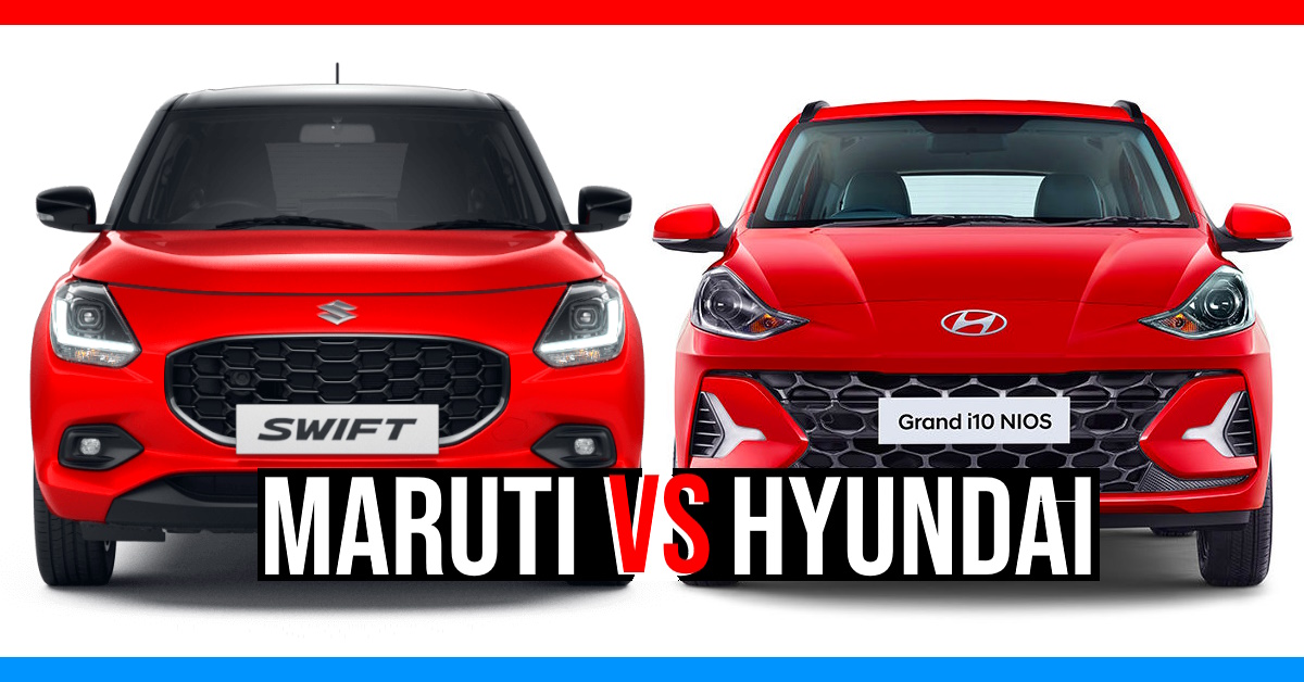 Maruti Swift Battles the Hyundai Grand i10 Nios