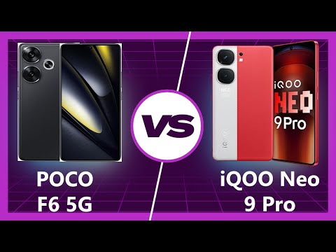 Poco F6 5G vs Realme GT 6T vs iQOO Neo 9 Pro