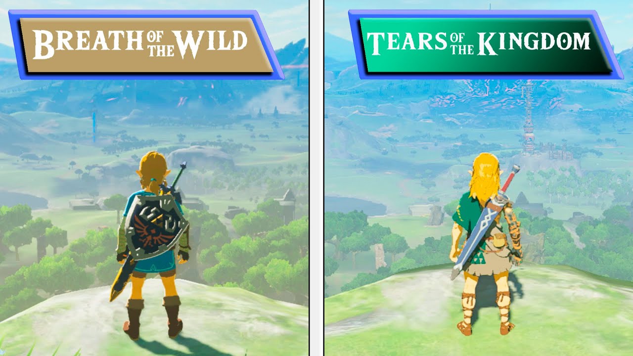 Tears of the Kingdom vs Breath of the Wild