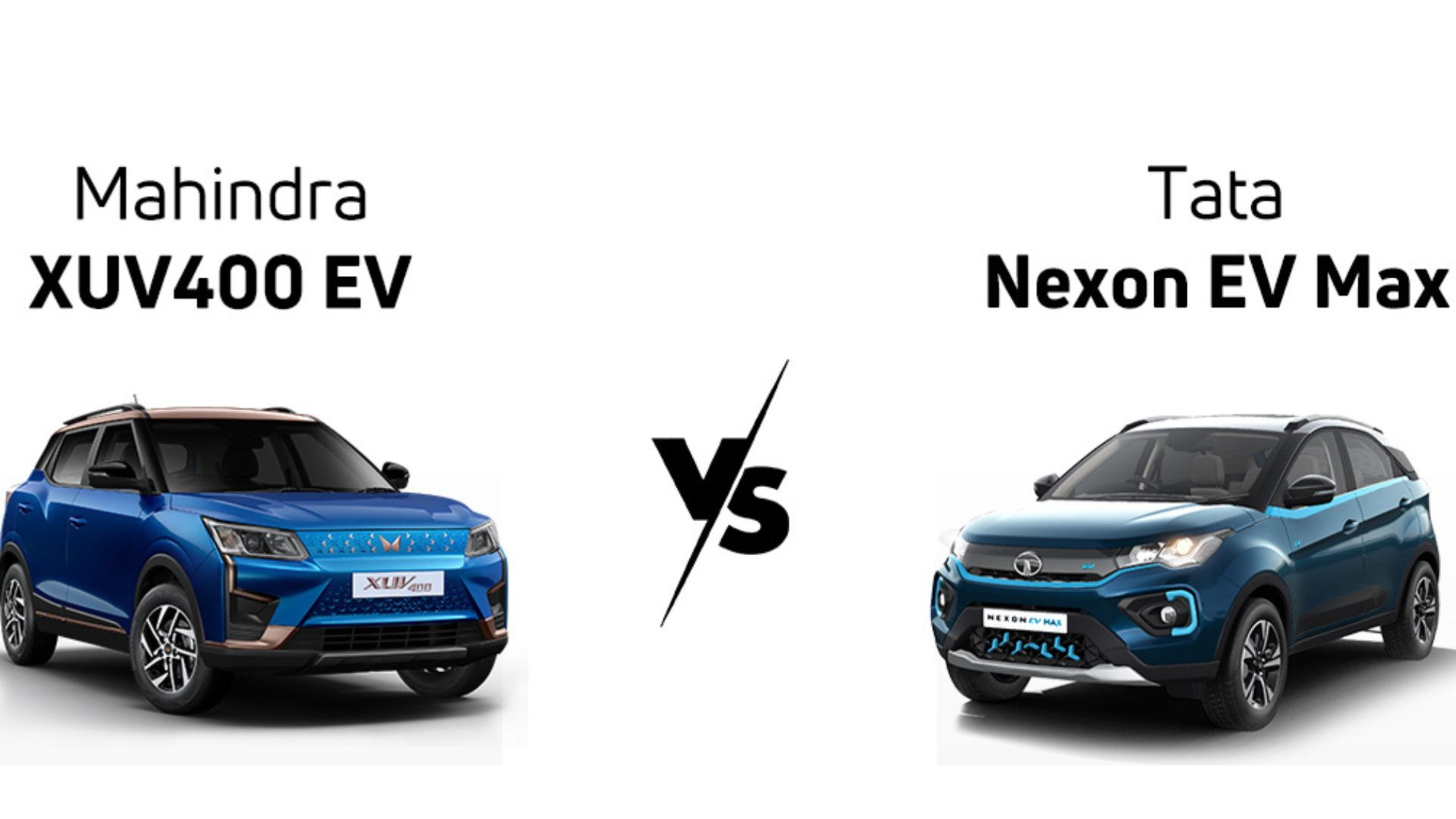 Tata Nexon EV vs. Mahindra XUV400