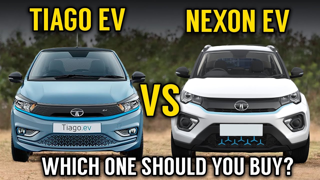 Tata Tiago EV vs Tata Nexon EV