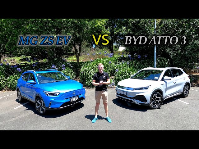 2024 BYD Atto 3 vs MG ZS EV