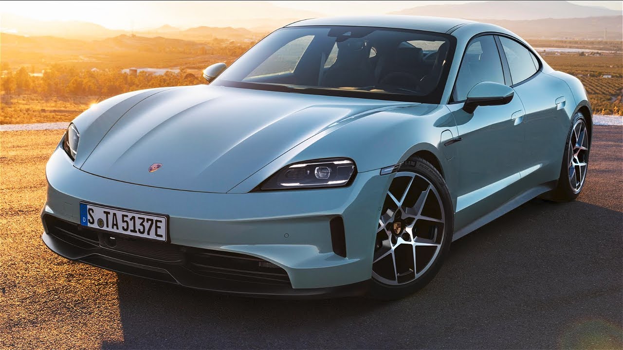 The 2024 Porsche Taycan Facelift Electrifies India: Power, Performance ...