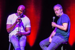 Dave Chappelle and Jon Stewart