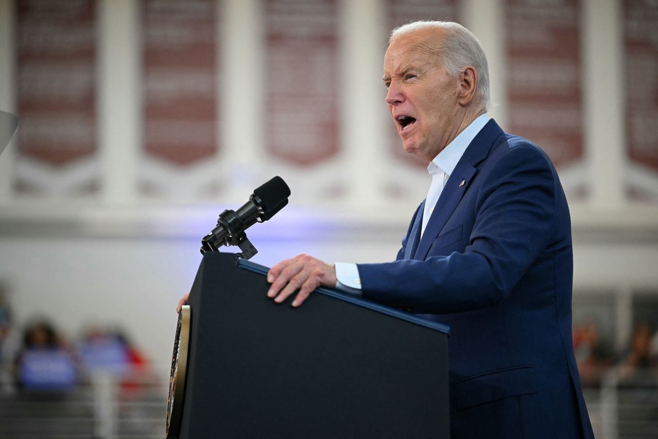 Joe Biden Uses Detroit Rally