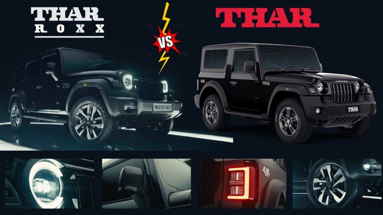 Mahindra Thar Roxx vs 5-Door