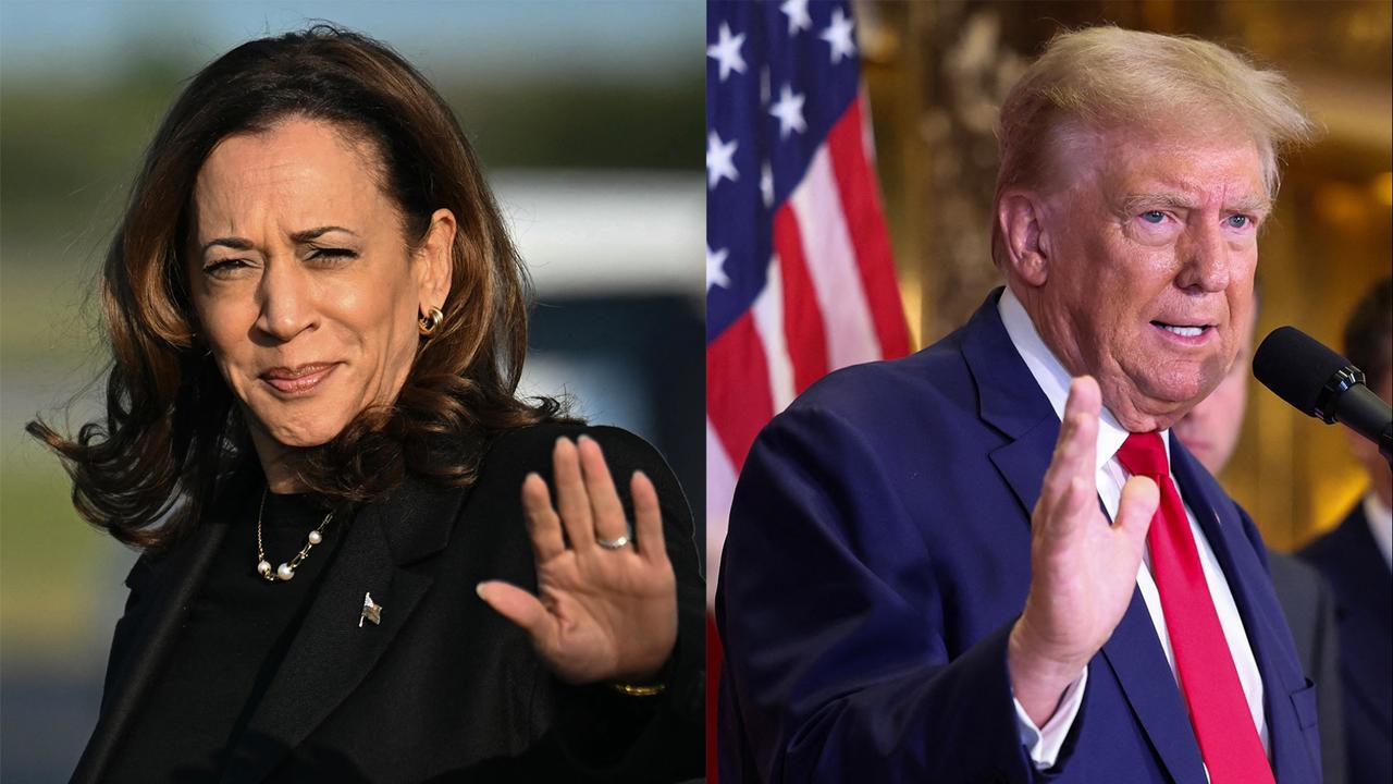 Kamala Harris and Donald Trump