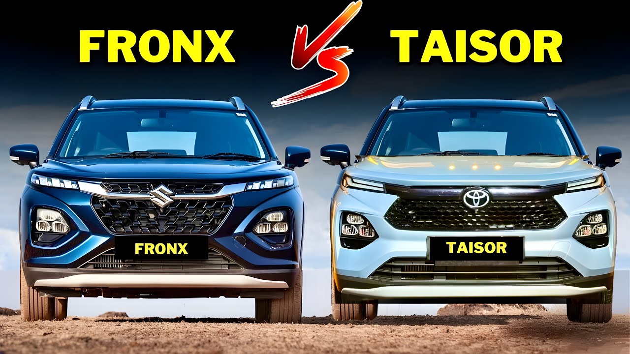 Maruti Fronx vs Toyota Taisor