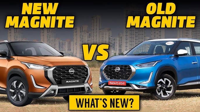 Nissan Magnite Old vs New