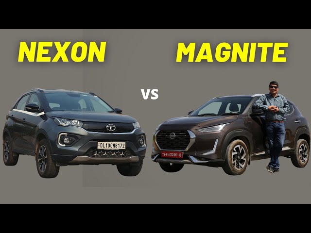 Nissan Magnite vs Tata Nexon