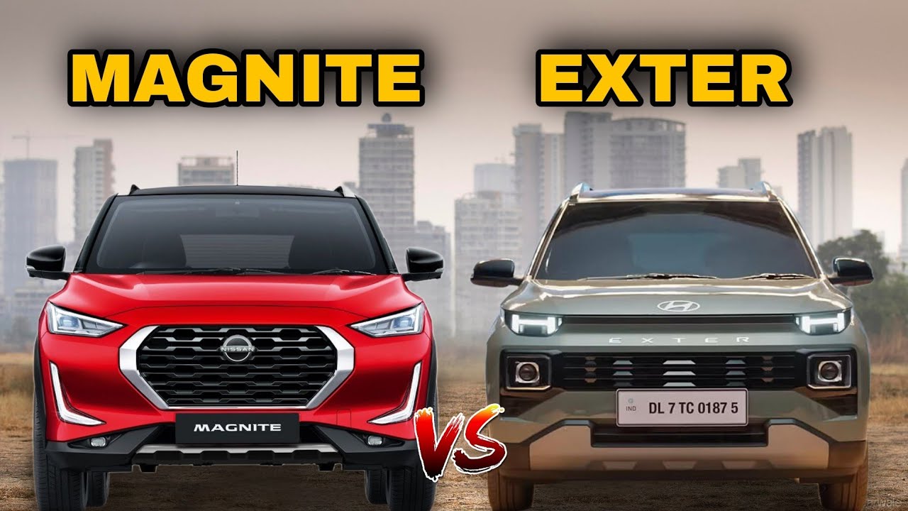 Nissan Magnite vs. Hyundai Exter