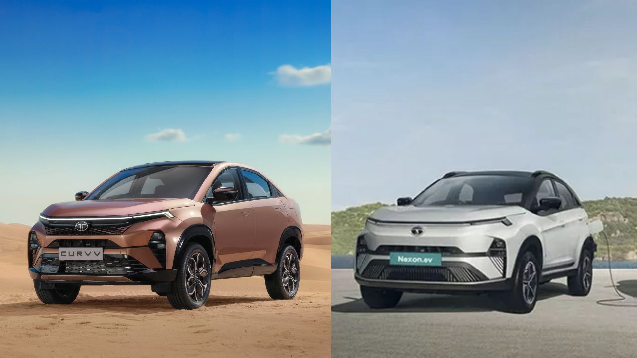 Tata Curvv EV and Tata Nexon EV