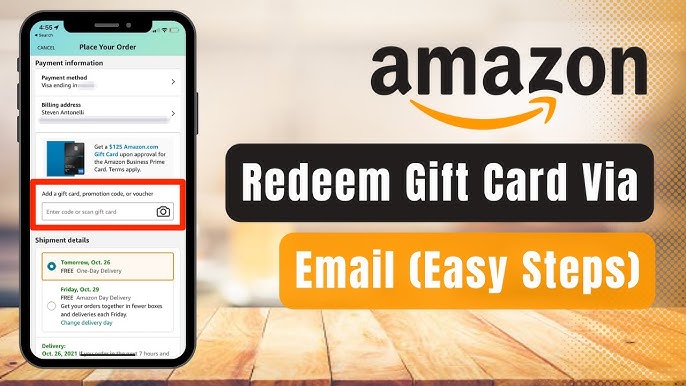 How to Redeem an Amazon Gift Card