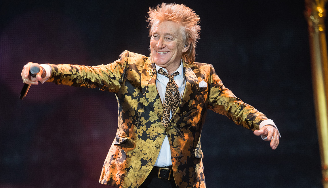 Rock Legend Rod Stewart