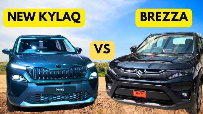 Skoda Kylaq vs Maruti Brezza