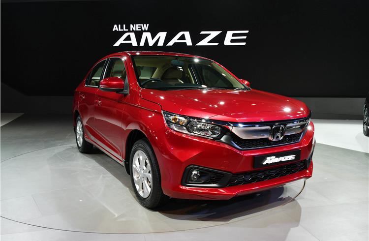 Honda to Offer Two Generations of the Amaze Simultaneously