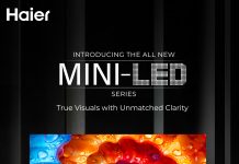 Haier M80F Mini LED 4K TV Series Launched in India Haier M80F Mini LED 4K TV Series