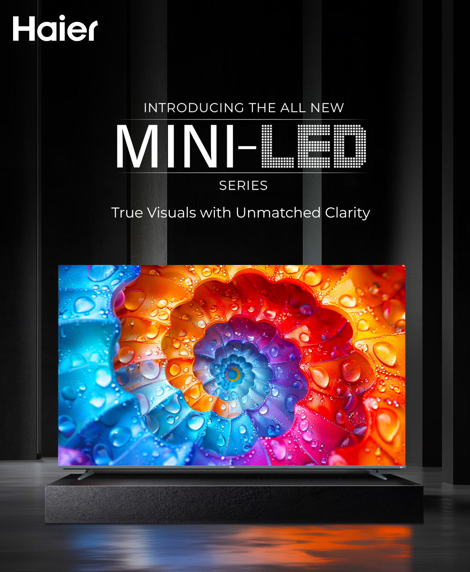 Haier M80F Mini LED 4K TV Series