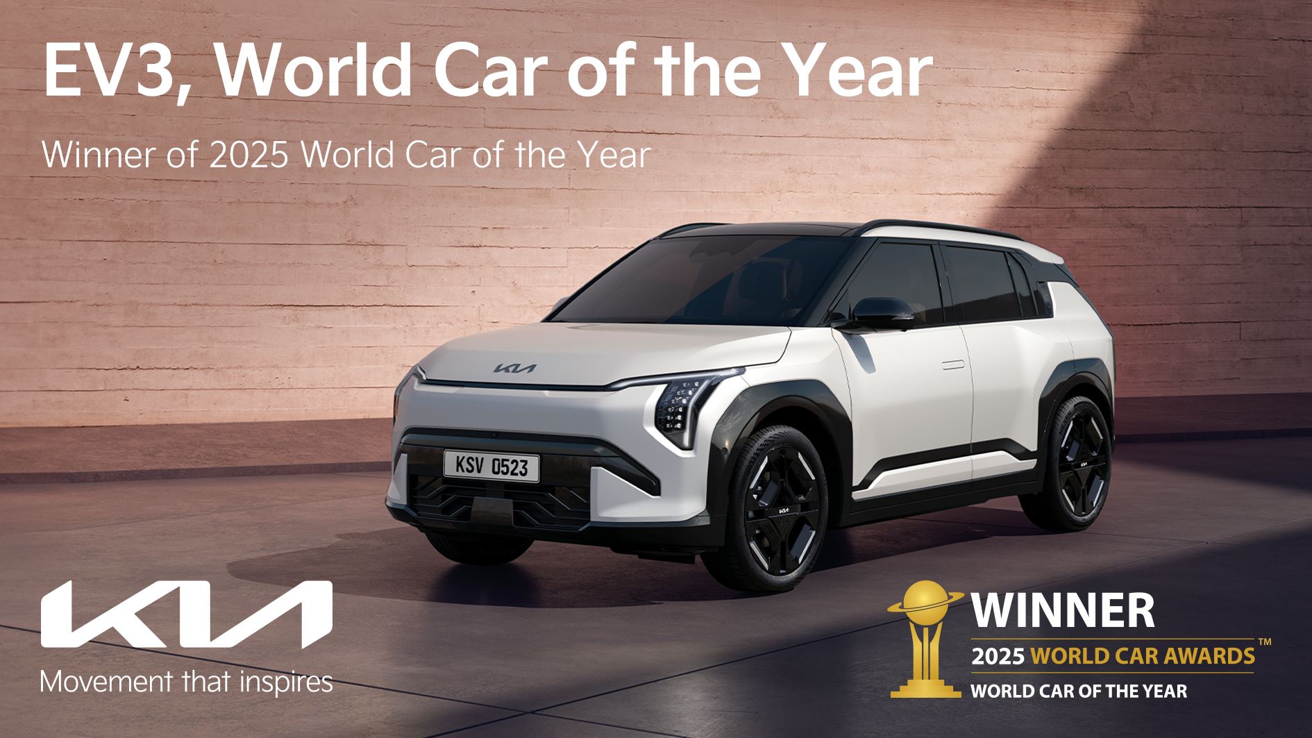 Kia EV3 Crowned 2025