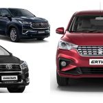 Maruti Ertiga and Toyota Innova Hycross Lead MPV Sales Maruti Ertiga and Toyota Innova Hycross Lead MPV Sales