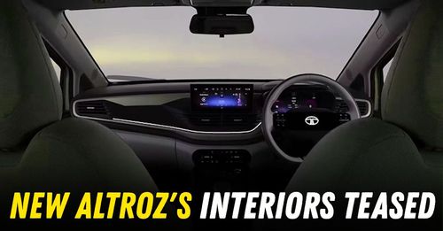 2025 Tata Altroz Facelift Interior Teased 2025 Tata Altroz Facelift Interior Teased