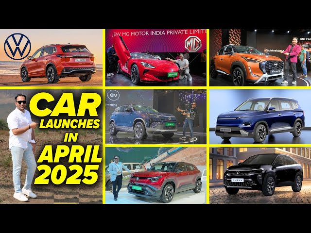 All Cars Launched in India in April 2025 All Cars Launched in India in April 2025