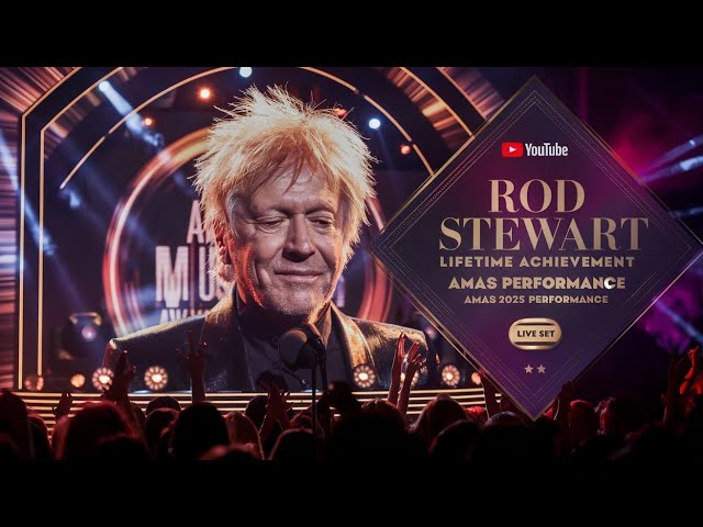 Rod Stewart Shines at 2025 AMAs Rod Stewart Shines at 2025 AMAs