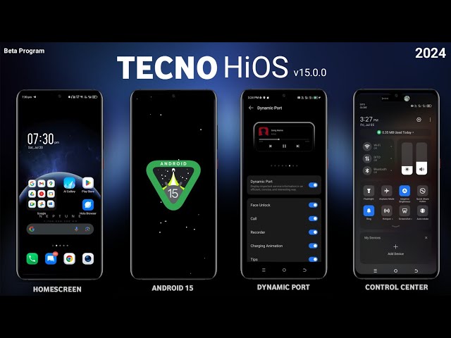 TECNO HiOS 15 TECNO HiOS 15