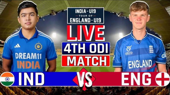 India U19 vs England U19