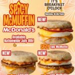 🌶️ McDonald’s Debuts Spicy McMuffin – A Bold Flavor Reinvention McDonalds Spicy McMuffin