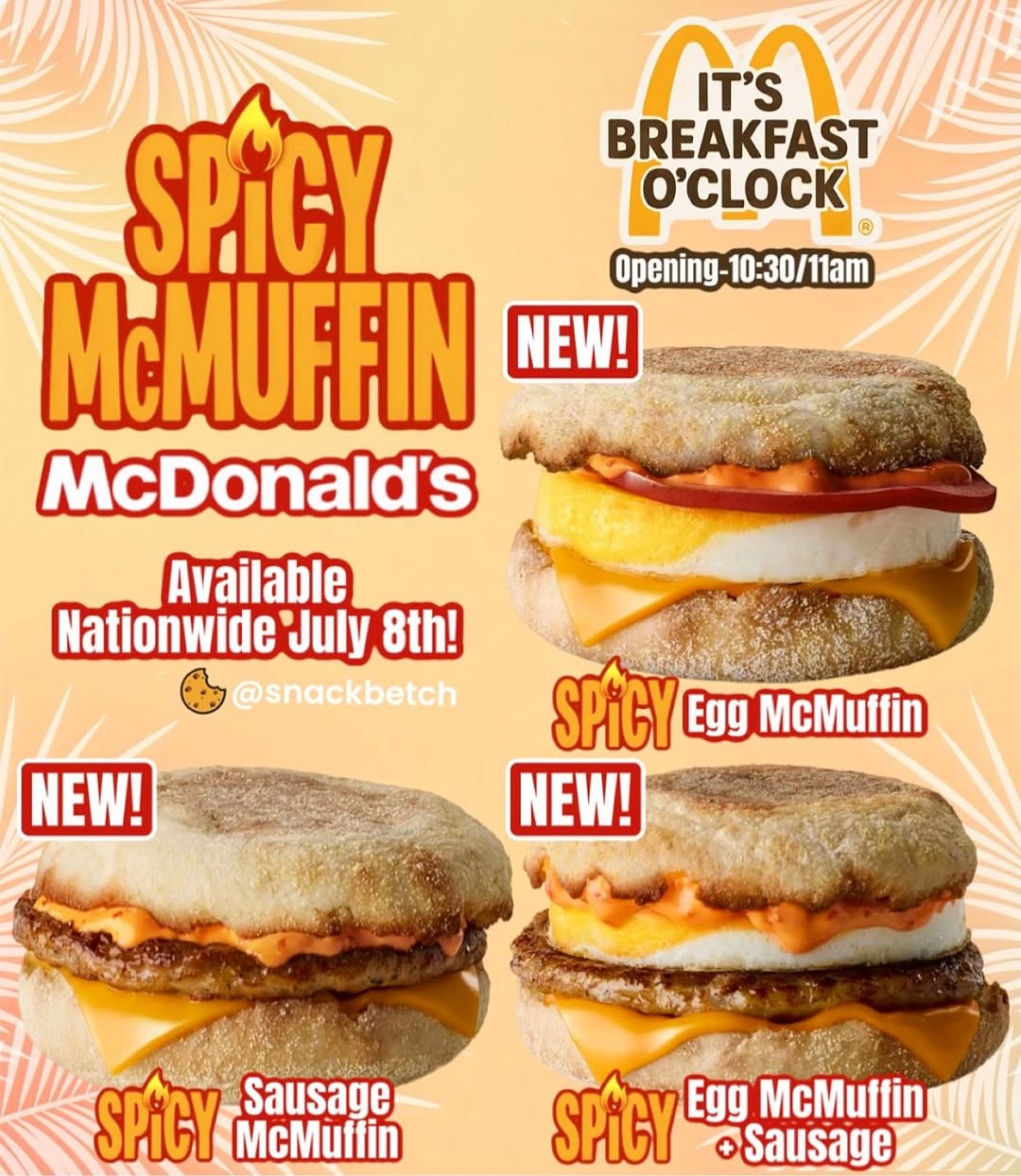 McDonalds Spicy McMuffin